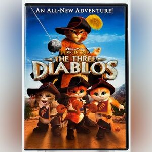 Puss in Boots: The Three Diablos on DVD.